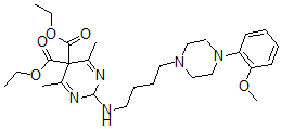 CAS#: 108381-48-2, Diethyl 2-[4-[4-(2-Methoxyphenyl)Piperazin-1-Yl]Butylamino]-4,6-Dimethyl-2H-Pyrimidine-5,5-Dicarboxylate