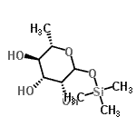 CAS 登录号：108392-01-4， 6-脱氧-1-O-(三甲基硅烷基)-L-吡喃甘露糖