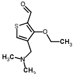 CAS#: 108408-49-7, 4-[(Dimethylamino)Methyl]-3-Ethoxy-2-Thiophenecarbaldehyde