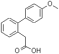CAS 登录号：108478-21-3， (4'-甲氧基-2-联苯基)乙酸