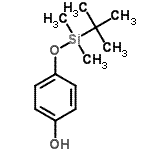 CAS#: 108534-47-0, 4-{[Dimethyl(2-Methyl-2-Propanyl)Silyl]Oxy}Phenol