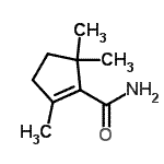 CAS#: 108573-16-6, 2,5,5-Trimethyl-1-Cyclopentene-1-Carboxamide