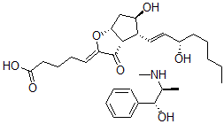 CAS 登录号:108590-75-6, 7-氧代-前列腺素I2-麻黄碱