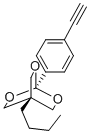 CAS#: 108614-27-3, 1-Butyl-4-(4-Ethynylphenyl)-3,5,8-Trioxabicyclo[2.2.2]Octane