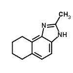CAS#: 108629-59-0, 2-Methyl-6,7,8,9-Tetrahydro-3H-Naphtho[1,2-d]Imidazole