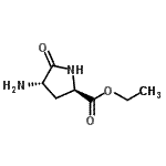 CAS#: 108636-54-0, Ethyl (4S)-4-Amino-5-Oxo-D-Prolinate