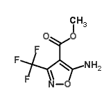 CAS 登录号：108655-61-4， 甲基5-氨基-3-(三氟甲基)-1,2-恶唑-4-羧酸酯