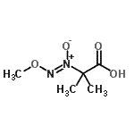 CAS#: 108672-60-2, 2-(Methoxy-Azoxy)-2-Methyl-Propanoic Acid