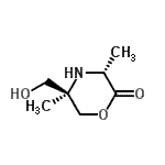 CAS#: 108713-80-0, (3R,5R)-5-(Hydroxymethyl)-3,5-Dimethyl-2-Morpholinone