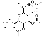 CAS#: 108739-88-4, (2R,3S,4S,5R,6R)-2-(Acetoxymethyl)-6-Carbamoyltetrahydro-2H-Pyran-3,4,5-Triyl Triacetate