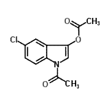 CAS#: 108761-32-6, 1-Acetyl-5-Chloro-1H-Indol-3-Yl Acetate