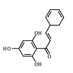 CAS#: 1088-08-0, (E)-3-Cyclohexa-2,4-Dien-1-Yl-1-(2,4,6-Trihydroxyphenyl)Prop-2-En-1-One