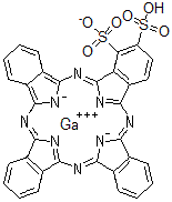 CAS#: 108892-33-7, 29H,31H-Phthalocyanine-1,2-Disulfonic Acid, Gallium Salt (1:1)