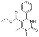 CAS#: 108958-81-2, Ethyl (4R)-1,6-Dimethyl-4-Phenyl-2-Sulfanylidene-3,4-Dihydropyrimidine-5-Carboxylate
