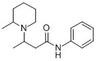 CAS#: 108974-29-4, 3-(2-Methylpiperidin-1-Yl)-N-Phenylbutanamide