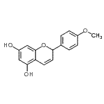 CAS#: 1090-74-0, 2-(4-Methoxyphenyl)-2H-Chromene-5,7-Diol