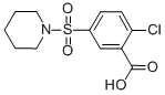 CAS#: 109029-95-0, 2-Chloro-5-Piperidin-1-Ylsulfonylbenzoate