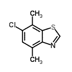 CAS#: 109069-78-5, 6-Chloro-4,7-Dimethyl-1,3-Benzothiazole