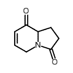 CAS 登录号：109070-37-3， 1,8alpha-二氢-3,8(2H,5H)-吲嗪二酮