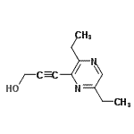 CAS#: 109191-89-1, 3-(3,6-Diethyl-2-Pyrazinyl)-2-Propyn-1-Ol
