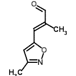CAS#: 109203-42-1, (2E)-2-Methyl-3-(3-Methyl-1,2-Oxazol-5-Yl)Acrylaldehyde