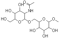 CAS#: 109303-71-1, Methyl 6-O-(2-Acetamido-2-Deoxyhexopyranosyl)Hexopyranoside