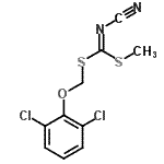 CAS#: 109349-02-2, (2,6-Dichlorophenoxy)Methyl Methyl Cyanocarbonodithioimidate