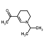 CAS 登录号：109358-28-3， 1-(1-异丙基-1,4,5,6-四氢-3-吡啶基)乙酮