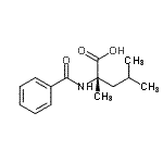 CAS 登录号：109477-73-8， N-苯甲酰基-2-甲基-L-亮氨酸