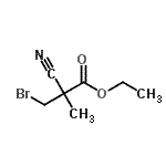 CAS#: 109539-54-0, Ethyl 3-Bromo-2-Cyano-2-Methylpropanoate
