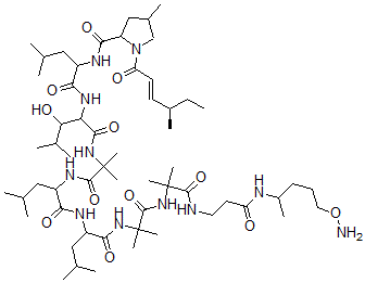 CAS 登录号：109539-58-4， 白灰制菌素H