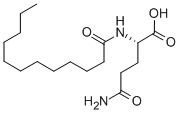 CAS 登录号：109570-04-9， N2-(1-氧代十二烷基)-L-谷氨酰胺