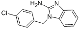 CAS 登录号：109635-38-3， 1-[(4-氯苯基)甲基]-1H-苯并咪唑-2-胺
