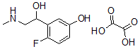 CAS#: 109672-75-5, 4-Fluoro-3-(1-Hydroxy-2-Methylaminoethyl)Phenol oxalate