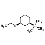 CAS 登录号：109702-36-5， [(1R,3S)-3-乙氧基环己基](三甲基)硅烷