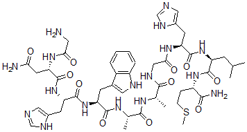 CAS 登录号：109708-38-5， 6-丙氨酰-促胃泌素-释放肽10