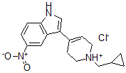 CAS#: 109793-76-2, 3-[1-(Cyclopropylmethyl)-3,6-Dihydro-2H-Pyridin-1-Ium-4-Yl]-5-Nitro-1H-Indole Chloride