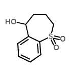 CAS#: 109821-96-7, 2,3,4,5-Tetrahydro-1-Benzothiepin-5-Ol 1,1-Dioxide