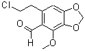 CAS 登录号：109856-96-4， 6-(2-氯乙基)-4-甲氧基-1,3-苯并二氧戊环-5-甲醛