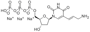 CAS#: 109921-28-0, 5-(3-Amino-1-Propenyl)-2'-Deoxy-Uridine 5'-(Tetrahydrogen Triphosphate) Tetraammonium Salt