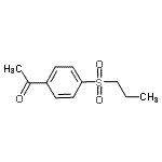 CAS#: 110031-86-2, 1-[4-(Propylsulfonyl)Phenyl]Ethanone