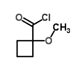 CAS#: 110046-66-7, 1-Methoxycyclobutanecarbonyl Chloride