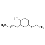 CAS#: 110128-74-0, 6-Ethoxy-3-Methyl-2-[(1E)-1-Propen-1-Yloxy]Tetrahydro-2H-Pyran