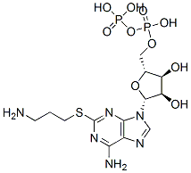CAS#: 110224-45-8, [(2R,3S,4R,5R)-5-[6-Amino-2-(3-Aminopropylsulfanyl)Purin-9-Yl]-3,4-Dihydroxyoxolan-2-Yl]Methyl Phosphono Hydrogen Phosphate