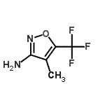 CAS 登录号：110234-47-4， 4-甲基-5-(三氟甲基)-1,2-恶唑-3-胺