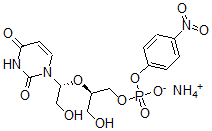 CAS#: 110238-07-8, Azanium [(2R)-2-[(1R)-1-(2,4-Dioxopyrimidin-1-Yl)-2-Hydroxyethoxy]-3-Hydroxypropyl] (4-Nitrophenyl) Phosphate