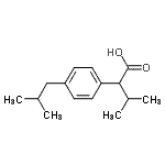 CAS#: 110319-84-1, 2-(4-Isobutylphenyl)-3-Methylbutanoic Acid