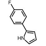 CAS 登录号：110319-94-3， 2-(4-氟苯基)-1H-吡咯