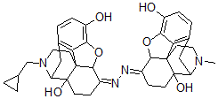 CAS 登录号：110320-71-3， (5alpha)-17-(环丙基甲基)-4,5-环氧-3,14-二羟基-吗喃-6-酮((5alpha)-4,5-环氧-3,14-二羟基-17-甲基吗喃-6-亚基)腙