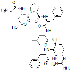 CAS 登录号：110325-85-4， 甘氨酰-天冬氨酰-脯氨酰-苯丙氨酰-亮氨酰-精氨酰-苯丙氨酰胺